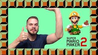 Super Mario Maker 2 Level Design - Scroll Stopping (2020)