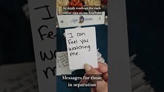 Separation messages  #lovereading #soulmate #tarot #tarotreading #twinflame