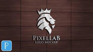 100% EDITABLE! PixelLab Logo Mockup (free PLP)