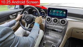 10.25" Android Screen Installation for Mercedes GLC & C Class W205 2015-2018