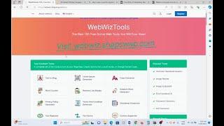 Webwiz: 150 FREE Web Tools