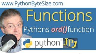 Pythons ord() function