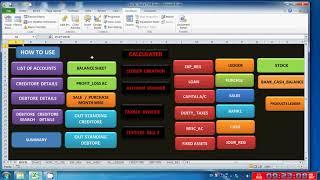 FULL ACCOUNTING SOFTWARE IN EXCEL