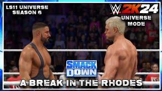 "A Break In The Rhodes"- WWE2K24 Universe mode