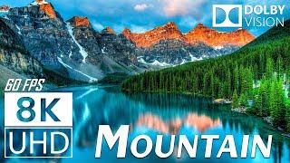 TOP 5 BEAUTIFUL MOUNTAIN - Scenic Relaxation Film With Inspiring Cinematic Music - 4K (60fps)