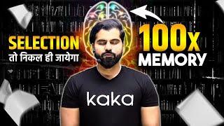 100x MEMORY in Next 15 Minutes | By ABK Sir