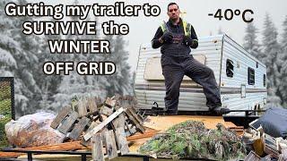 Will we be able to SURVIVE WINTER OFF GRID in the Canadian Wilderness? Off Grid Winter Prep Ep. 1