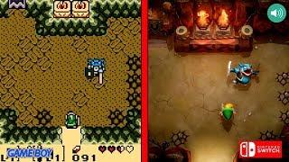 The Legend of Zelda: Link's Awakening Comparison // GameBoy VS Switch