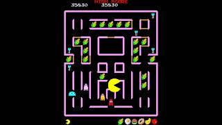 Let's play SUPER PAC-MAN (Arcade) [60fps] #pacmanhistory