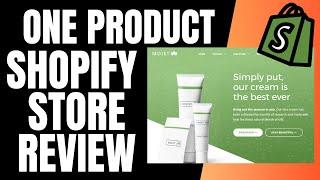 Reviewing A One Product Shopify Store Theme