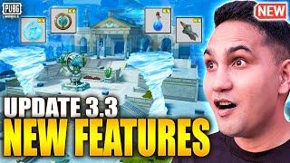 PUBG Mobile Update 3.3 New Features | Update 3.3 Tips And Tricks | PUBG MOBILE | BGMI
