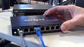 Ethernet hubs versus switches