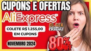 (NOVO)80%OFF: CUPOM ALIEXPRESS, Black Friday, 2024, Válido, HOJE,  Cupons ALIEXPRESS Novos USUARIOS