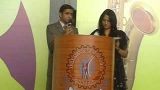 Tapan Dubey Anchoring Clip In Vihan College Function 02