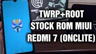 Install Twrp + Root Redmi 7 (Onclite)