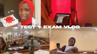 TEST+EXAM VLOG||Last days in 300 level,reading+night class+lots of breakdowns