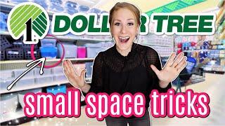 *FAST* Dollar Tree Small Space Organizing  (the TRUTH of old awkward spaces & finding motivation!)