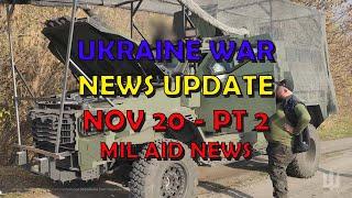 Ukraine War Update NEWS (20241120b): Military Aid News