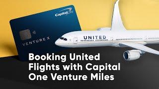 How to Redeem Capital One Venture Miles for Domestic United Flights