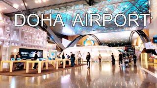 Hamad International Airport In A Walking Tour Of Doha, Qatar