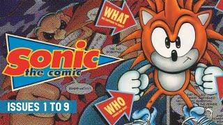 How Sonic the Comic Handled Sonic's Origins | Issues 1 to 9