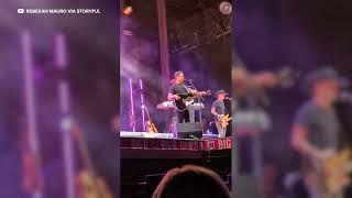 Scotty McCreery stops show after man reportedly hits woman in crowd