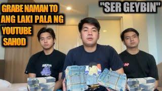 Magkano ang sahod sa youtube ni Ser Geybin | Estimated Salary