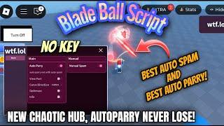 Blade Ball script BEST AUTOPARRY + GOD SPAM | Best Blade Ball Script | Roblox Executor Mobile And PC