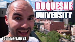 Duquesne University | Youniversity 24: Duquesne campus tour, Duquesne dorms, programs and food!