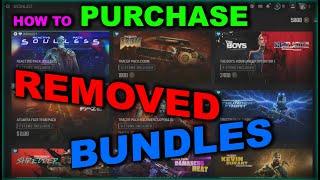 WARZONE GLITCH, HOW TO BUY BUNDLES NOT IN THE STORE, HOW TO BUY REMOVED BUNDLES IN WARZONE,
