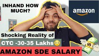 Amazon Software Engineer Salary Structure| Amazon SDE salary 2022