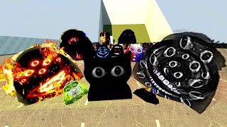 Angry Munci Nextbots and Obunga Nextbots Family goes on a ROLLER COASTER Gmod