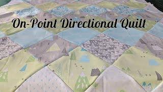 On-Point Directional Quilt