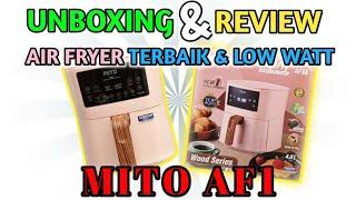 Harga Murah Fitur Lengkap | Mito AF1 | Air Fryer Low watt| @mitoelectronic2148 @kiedy_unboxing