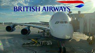 BRITISH AIRWAYS Airbus A380 World Traveller | Los Angeles - London Heathrow | Flight Report