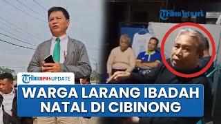 Viral Video 100 Warga Larang Ibadah Natal di Cibinong Bogor, Portal Menuju Gereja Perumahan Ditutup