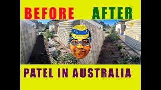 BACKYRAD CLEANING BY PATEL IN #australia backyard makeover