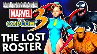 The Lost Roster of Marvel vs Capcom 3