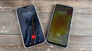 Infinix X689F vs Infinix X676C Ringtones Incoming Call Hold Group