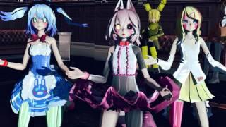 [MMD] [FNAF] Toxic [Mangle, Bonnie,Chica, and others]