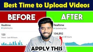 Best Time to Upload YouTube Videos in Pakistan in 2022 - Kashif Majeed
