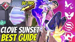 Clove Sunset Guide - One Way Smokes + Tips and Tricks Valorant