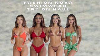 SWIMWEAR TRY ON HAUL FROM @FashionNova  | TIANA MUSARRA