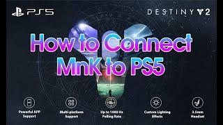 【PS5 MnK Adapter】How to Connect Keyboard and Mouse Adapter to PS5. PS5 Keyboard and Mouse Adapter