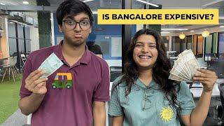 How much do we spend every month in Bangalore?