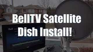 Assemble, Install and Aim a BellTV Dish on Your RV