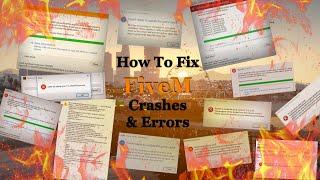 HOW TO FIX ALL ERRORS AND CRASHES ON #FiveM (2023 STILL WORKING)