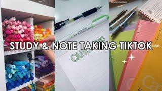 STUDY AND NOTE TAKING  | TIKTOK COMPILATION