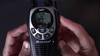 Table Top Owner Review Midland GXT1000 FRS/GMRS Walkie Talkie