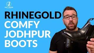 Exploring the Rhinegold Comfy Jodhpur Boots with Aaron Englander | Just Horse Riders